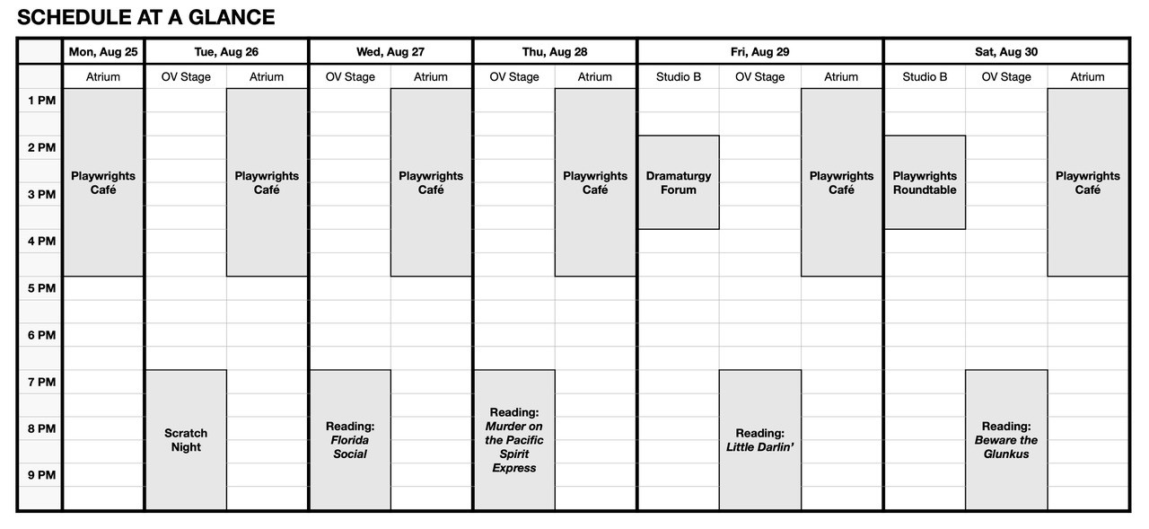 BMO Radar Schedule at a Glance